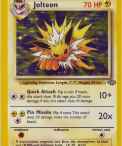 1999 Pokemon Jungle Unlimited JOLTEON Holo Rare 4/64 LP+